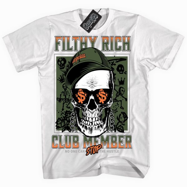 Olive 5s DopeStar Filthy Rich Graphic Shirt Jezsport.com