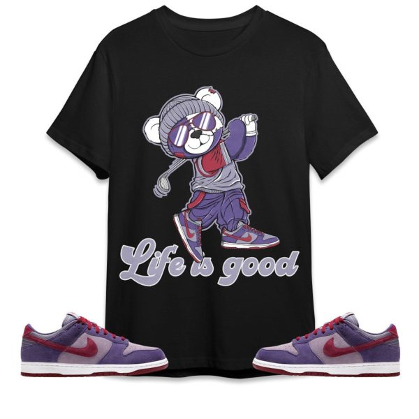 BER Like Golf Unisex Tees Dunk Low Plum, Outfit For Work Cute Like Golf match Jordan, Funny Golf Sneaker Shirt, Sports Tees Jezsport.com