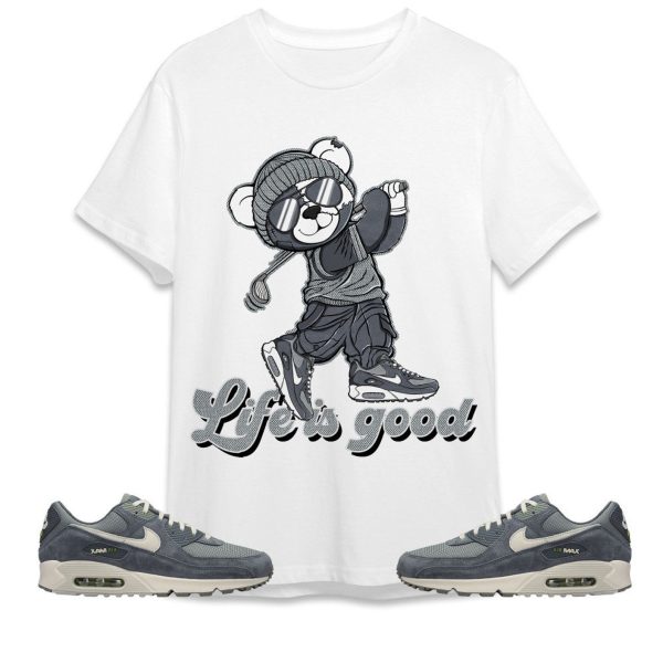 BER Like Golf Unisex TeesAir Max 90 Iron Grey, Outfit For Work Cute Like Golf match Jordan, Funny Golf Sneaker Shirt, Sports Tees Jezsport.com