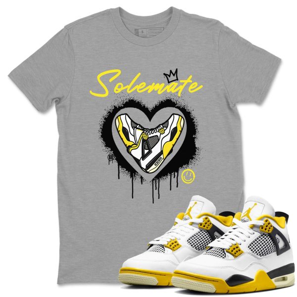 Solemate Streetwear Brand Shirts To Match Jordans 4s Vivid Sulfur Jezsport.com