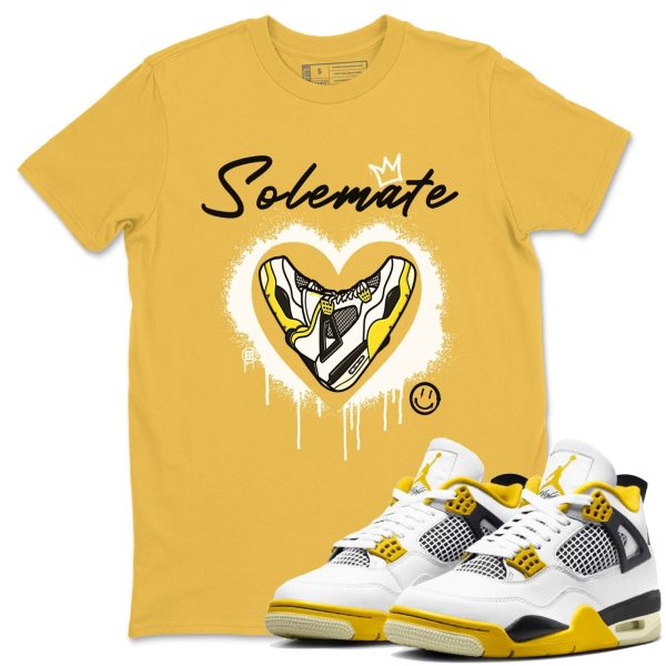 Solemate Streetwear Brand Shirts To Match Jordans 4s Vivid Sulfur Jezsport.com