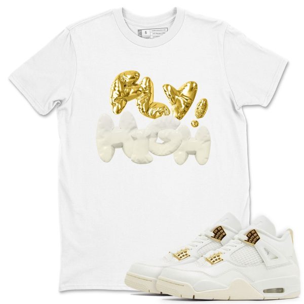 Fly High Streetwear Brand Shirts To Match Jordans 4s Sail Jezsport.com