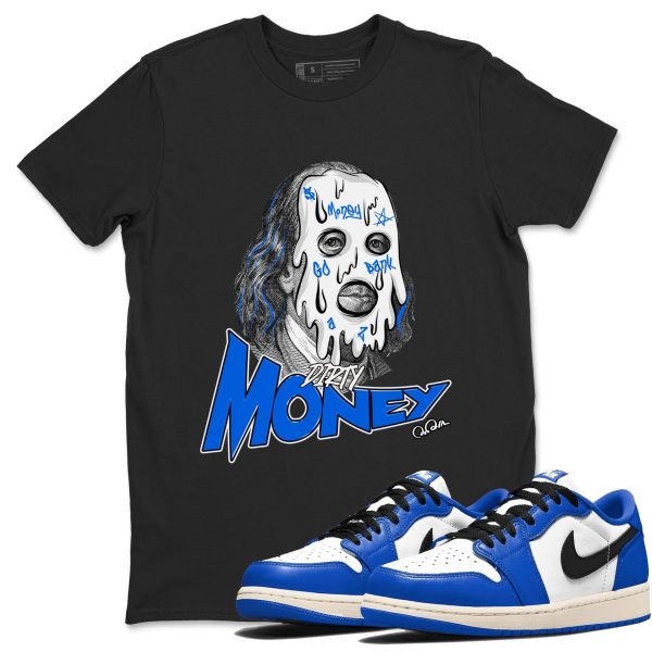 Dirty Money Streetwear Brand Shirts To Match Jordans 1s Game Royal Jezsport.com