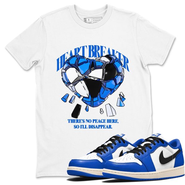 Heart Breaker Streetwear Brand Shirts To Match Jordans 1s Game Royal Jezsport.com