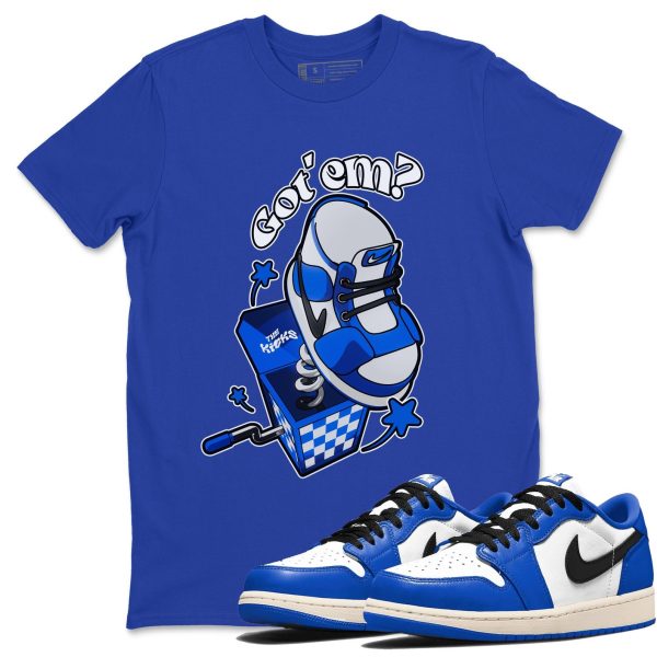 Shoe In The Box Streetwear Brand Shirts To Match Jordans 1s Game Royal Jezsport.com