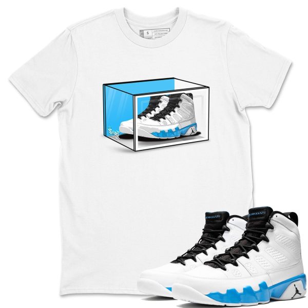 Shoe Box Streetwear Brand Shirts To Match Jordans 9s Powder Blue Jezsport.com