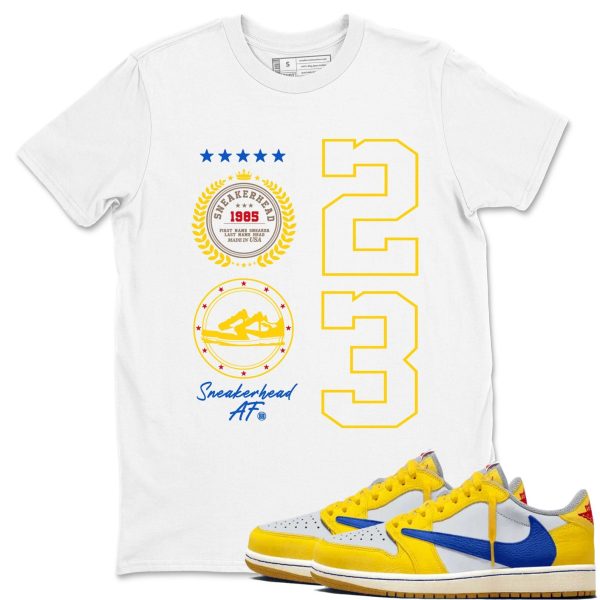 Sneaker Emblem Unisex Crew Neck T-Shirt - Streetwear Brand Shirt To Match 1s Canary Jezsport.com