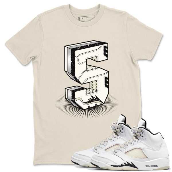 Number Statue Unisex Crew Neck T-Shirt - Streetwear Brand Shirt To Match 5s SE Sail Jezsport.com