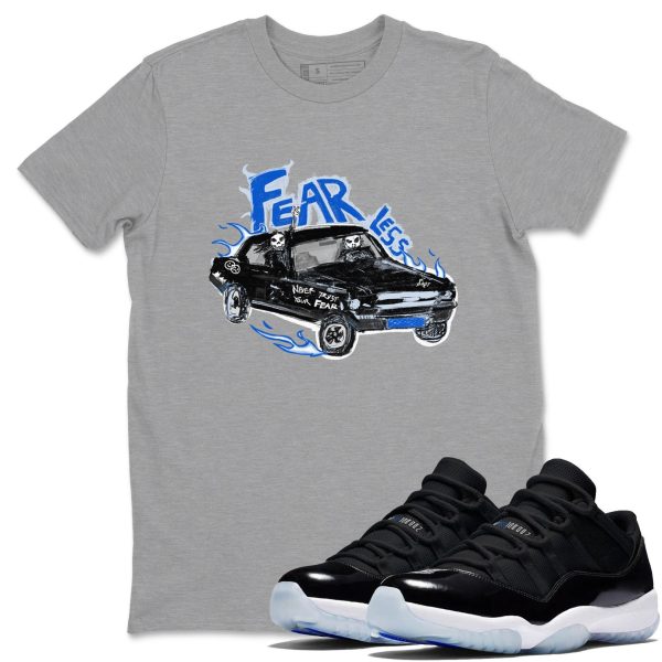 Fearless Car Unisex Crew Neck T-Shirt - Streetwear Brand Shirt To Match 11s Space Jezsport.com