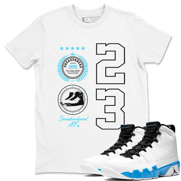 Sneaker Emblem Streetwear Brand Shirts To Match Jordans 9s Powder Blue Jezsport.com