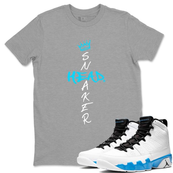 Cross Sneakerhead Streetwear Brand Shirts To Match Jordans 9s Powder Blue Jezsport.com