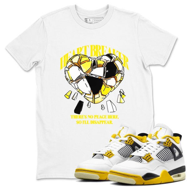 Heart Breaker Streetwear Brand Shirts To Match Jordans 4s Vivid Sulfur Jezsport.com