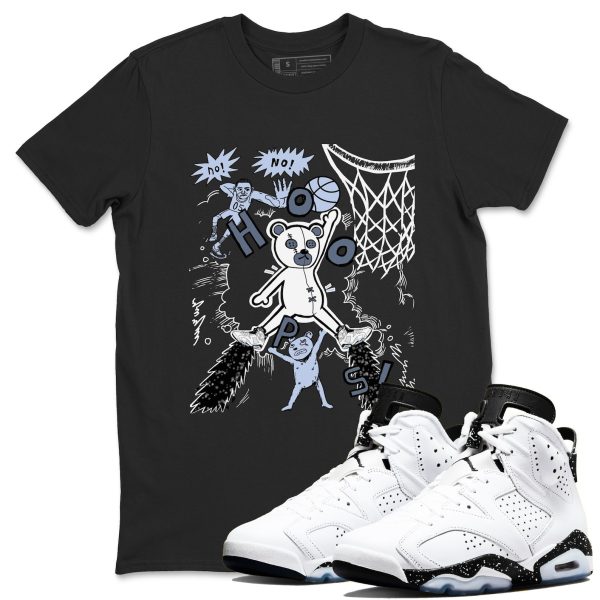 Stop The Bear Sneaker Tee - Unisex Cotton Sneaker Shirts To Match Jordans 6s Reverse Cookies Jezsport.com