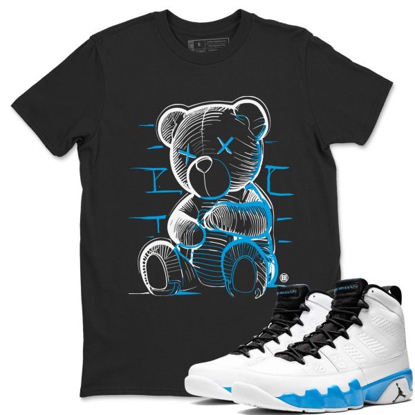 Neon Bear Streetwear Shirts To Match Jordans 9s Powder Blue Jezsport.com