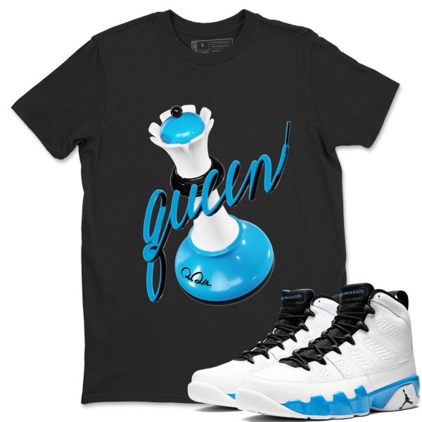 3D Queen Streetwear Shirts To Match Jordans 9s Powder Blue Jezsport.com