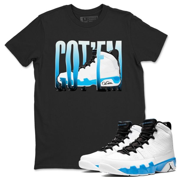 Wiggling Gotem Streetwear Shirts To Match Jordans 9s Powder Blue Jezsport.com