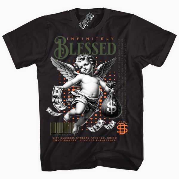 Olive 5s DopeStar Infinitely Blessed Graphic Shirt Jezsport.com