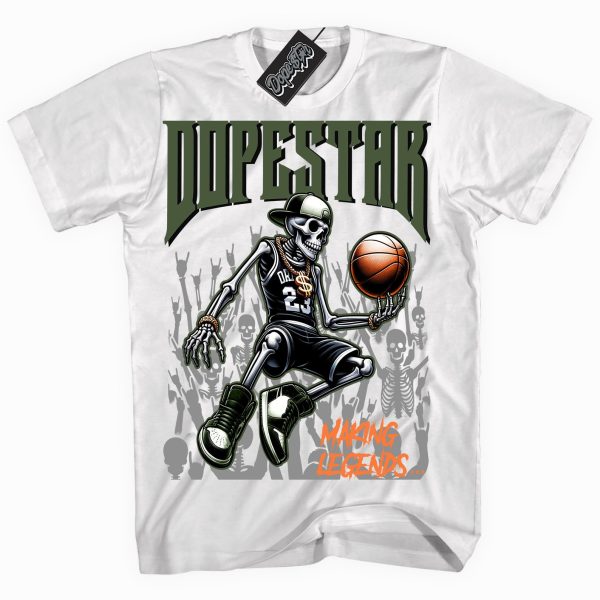 Olive 5s DopeStar Making Legends Graphic Shirt Jezsport.com