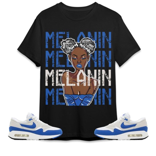 Air Max 1 86 Royal Unisex Shirt, Melanin Girl, Shirt To Match Sneaker Jezsport.com