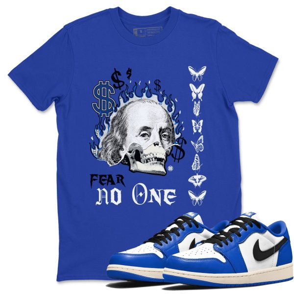 Fear No One Streetwear Brand Shirts To Match Jordans 1s Game Royal Jezsport.com