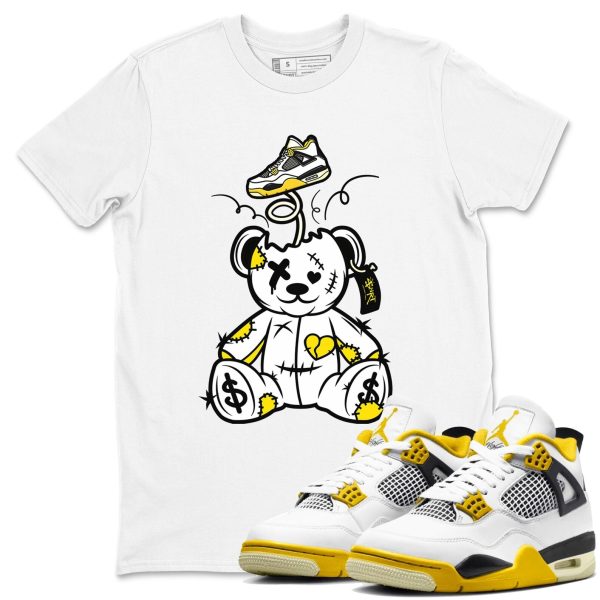 Surprise Teddy Bear Streetwear Brand Shirts To Match Jordans 4s Vivid Sulfur Jezsport.com