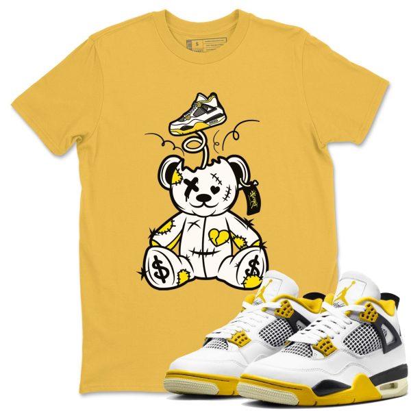 Surprise Teddy Bear Streetwear Brand Shirts To Match Jordans 4s Vivid Sulfur Jezsport.com