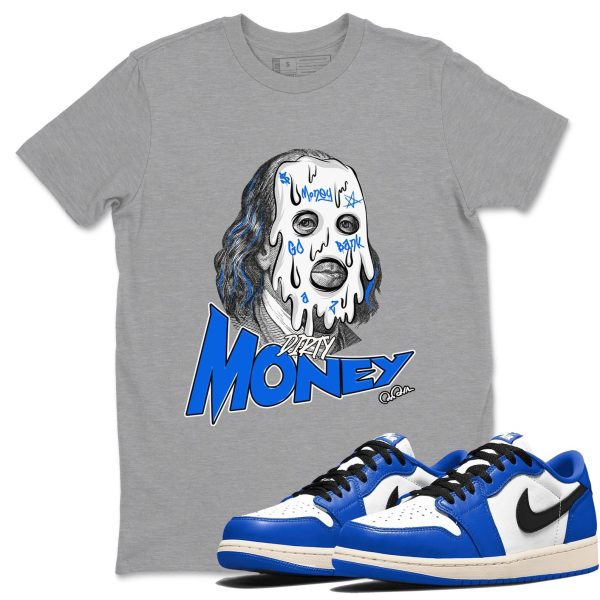 Dirty Money Streetwear Brand Shirts To Match Jordans 1s Game Royal Jezsport.com