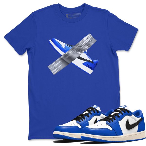 Duct Tape Streetwear Brand Shirts To Match Jordans 1s Game Royal Jezsport.com