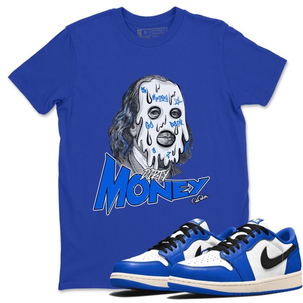 Dirty Money Streetwear Brand Shirts To Match Jordans 1s Game Royal Jezsport.com