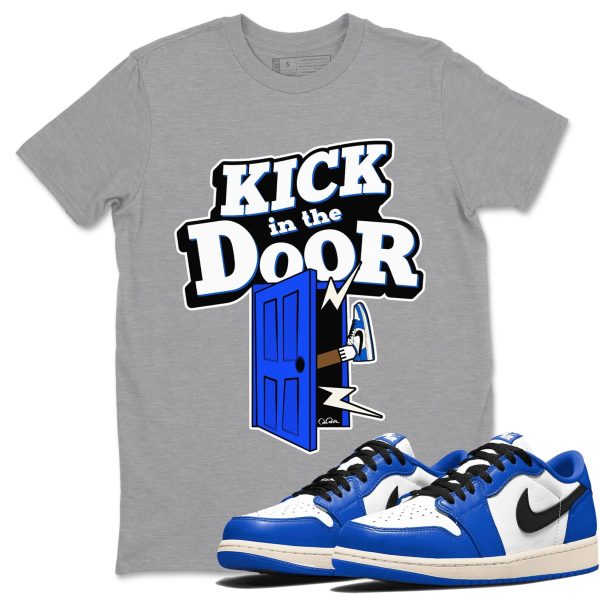 Kick In The Door Streetwear Brand Shirts To Match Jordans 1s Game Royal Jezsport.com