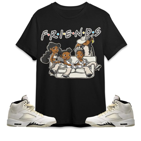 AJ 5 SE Sail Unisex Shirt, Melanin Friends Sisters, Shirt To Match Sneaker Jezsport.com