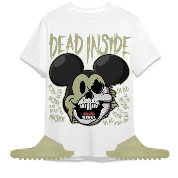 Mickey Horror Unisex Tees Yeezy Slide Resin to match Sneaker, streetwear cartoon 90s Tees Outfit back to school graphic Tees Jezsport.com