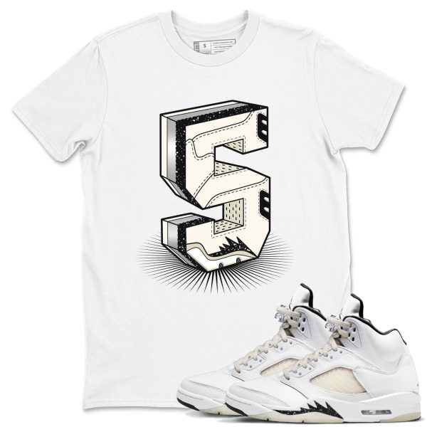 Number Statue Unisex Crew Neck T-Shirt - Streetwear Brand Shirt To Match 5s SE Sail Jezsport.com