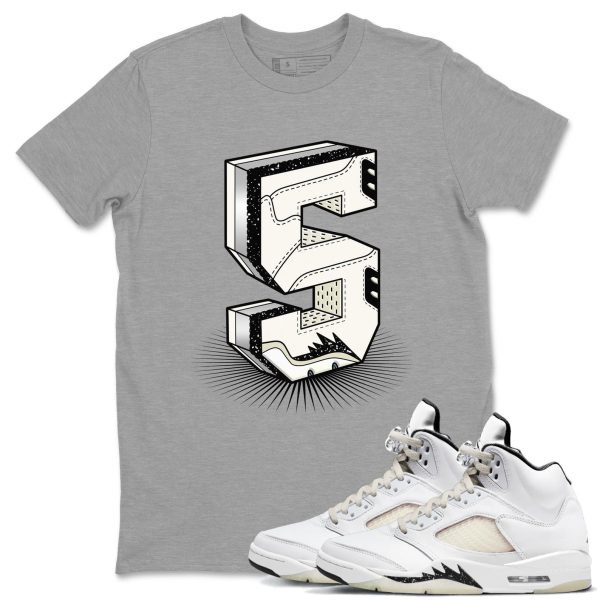 Number Statue Unisex Crew Neck T-Shirt - Streetwear Brand Shirt To Match 5s SE Sail Jezsport.com