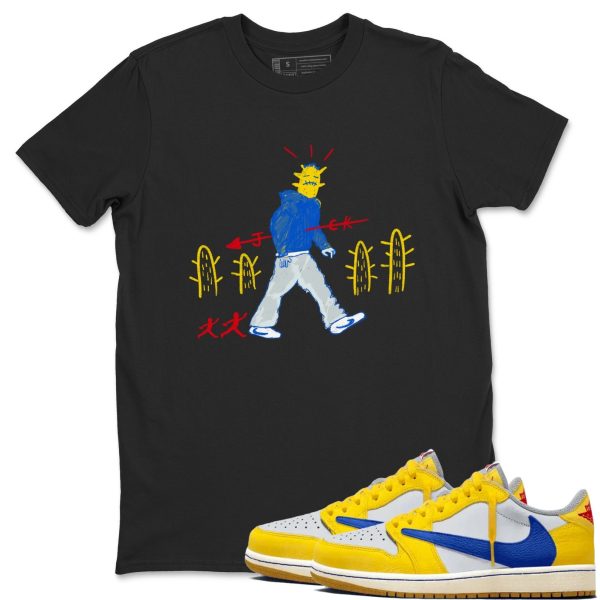 Cactus Man Unisex Crew Neck T-Shirt - Streetwear Brand Shirt To Match 1s Canary Jezsport.com