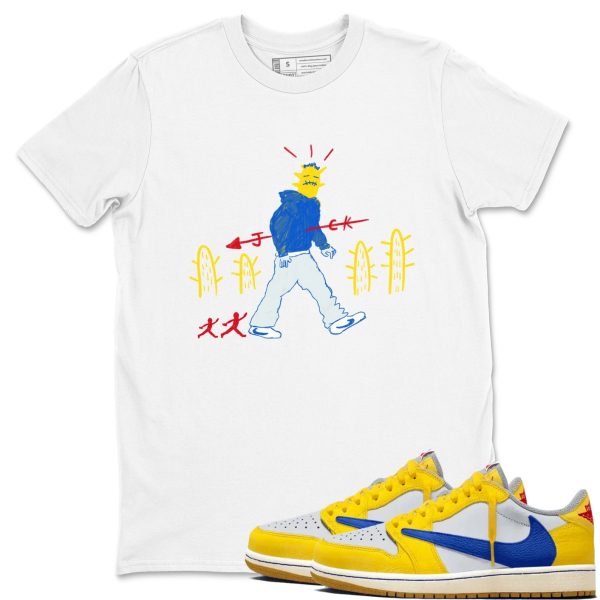 Cactus Man Unisex Crew Neck T-Shirt - Streetwear Brand Shirt To Match 1s Canary Jezsport.com