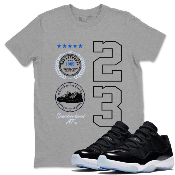 Sneaker Emblem Unisex Crew Neck T-Shirt - Streetwear Brand Shirt To Match 11s Space Jezsport.com