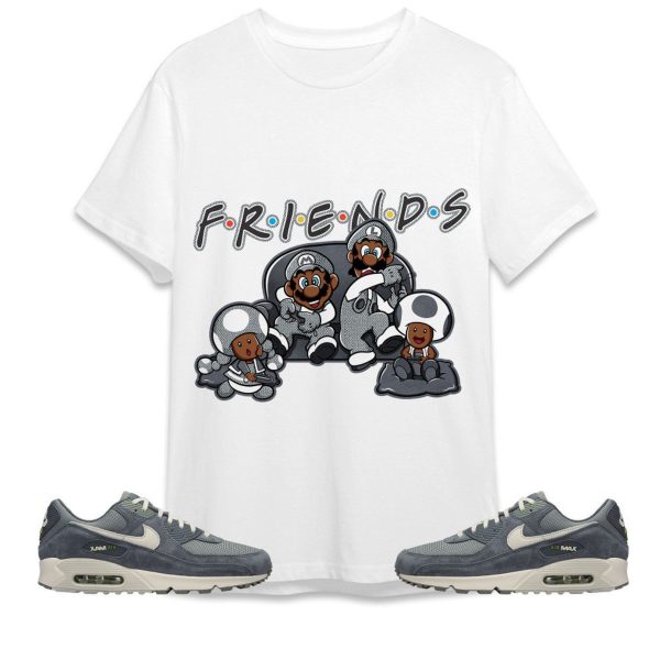 Air Max 90 Iron Grey Unisex Shirt, Bros MRO Friends, Shirt To Match Sneaker Jezsport.com