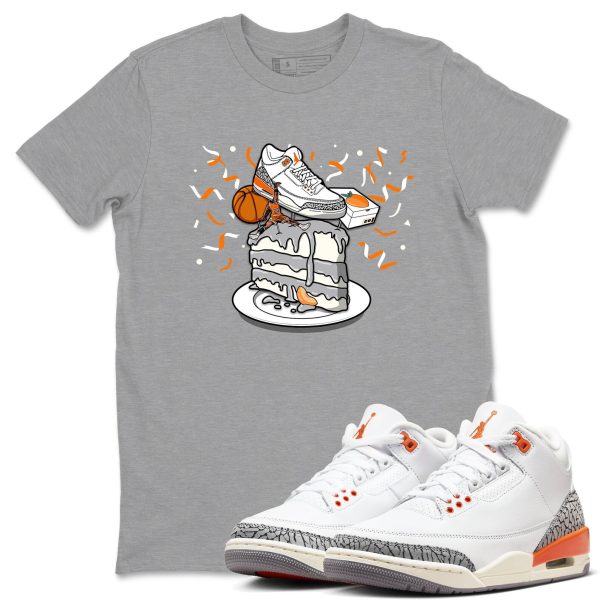 Sneaker Topper - Sneaker Tees Shirts To Match Jordans 3s Georgia Peach Jezsport.com