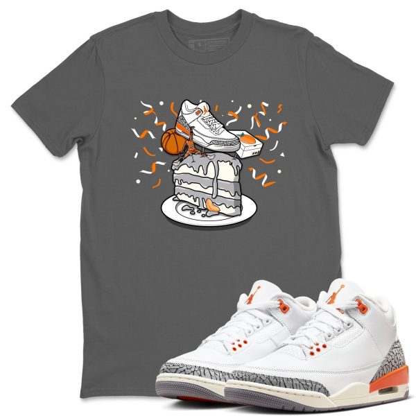 Sneaker Topper - Sneaker Tees Shirts To Match Jordans 3s Georgia Peach Jezsport.com