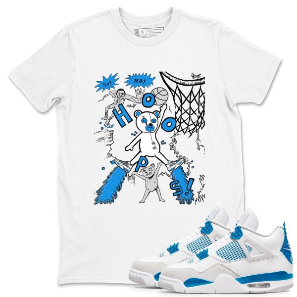 Stop The Bear - Sneaker Tees Shirts To Match Jordans 4s Industrial Blue Jezsport.com