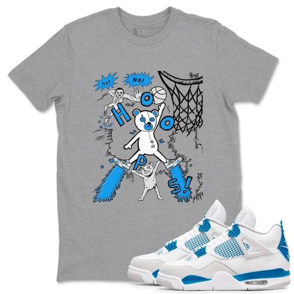 Stop The Bear - Sneaker Tees Shirts To Match Jordans 4s Industrial Blue Jezsport.com