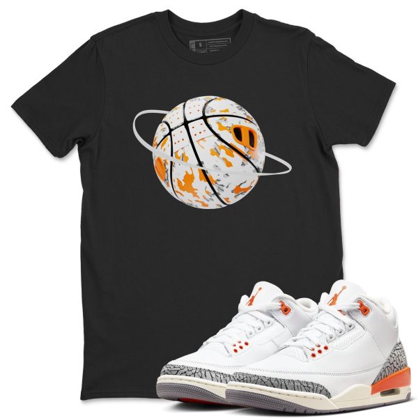 Camo Basketball Planet - Sneaker Tees Shirts To Match Jordans 3s Georgia Peach Jezsport.com