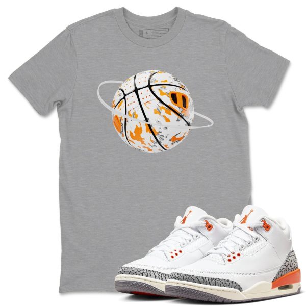 Camo Basketball Planet - Sneaker Tees Shirts To Match Jordans 3s Georgia Peach Jezsport.com