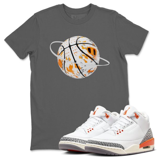 Camo Basketball Planet - Sneaker Tees Shirts To Match Jordans 3s Georgia Peach Jezsport.com