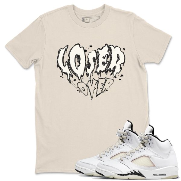 Melting Loser Lover - Sneaker Tees Shirts To Match Jordans 5s Sail Jezsport.com