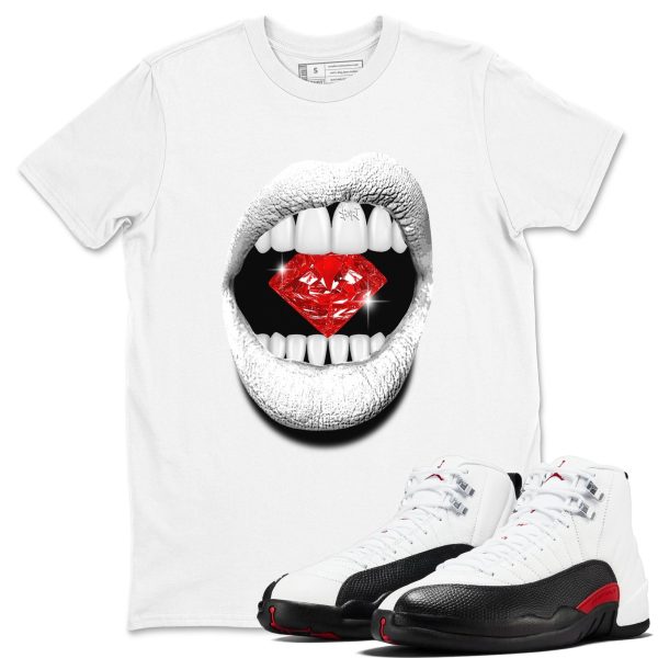 Lips Diamond Unisex Tee - Shirts To Match Jordans 12s Taxi Flip Jezsport.com