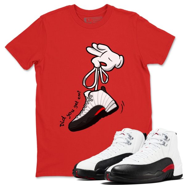 Cartoon Hands Unisex Tee - Shirts To Match Jordans 12s Taxi Flip Jezsport.com