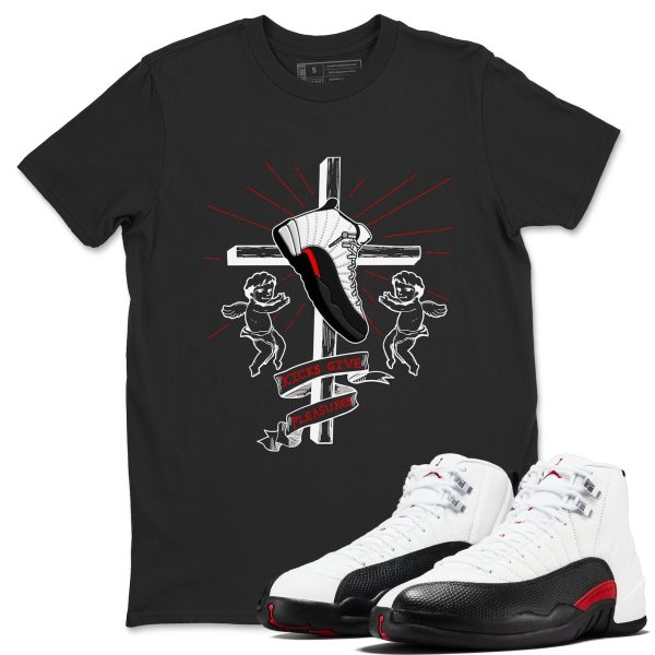 Kicks Give Pleasures Unisex Tee - Shirts To Match Jordans 12s Taxi Flip Jezsport.com