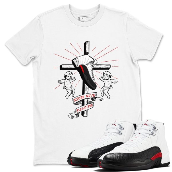 Kicks Give Pleasures Unisex Tee - Shirts To Match Jordans 12s Taxi Flip Jezsport.com